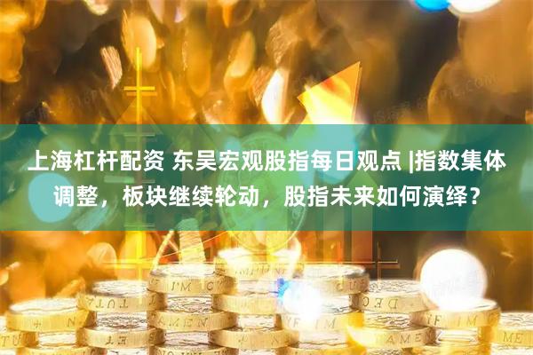 上海杠杆配资 东吴宏观股指每日观点 |指数集体调整，板块继续轮动，股指未来如何演绎？