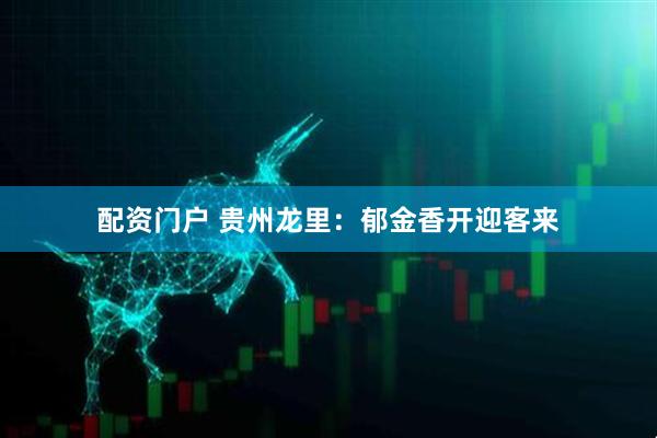配资门户 贵州龙里：郁金香开迎客来